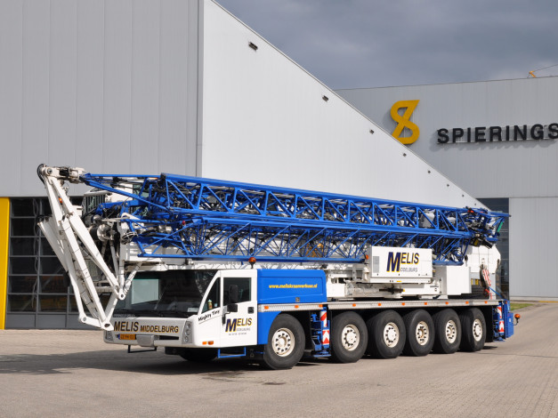 Обои картинки фото техника, краны, spierings, sk1265-at6