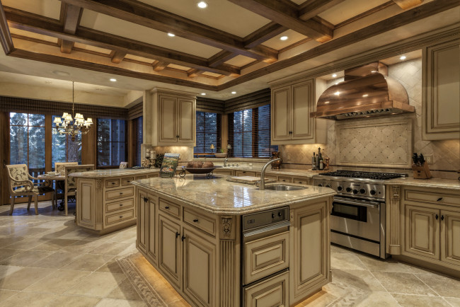 Обои картинки фото интерьер, кухня, мебель