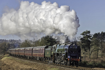 Картинка техника паровозы железная дорога рельсы паровоз