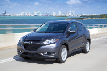 Картинка автомобили honda us-spec 2016г hr-v темный
