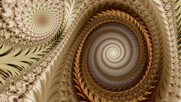 Картинка 3д+графика фракталы+ fractal цвета узор фон