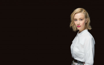 Картинка девушки sarah+gadon рубашка блузка взгляд актриса блондинка сара гэдон