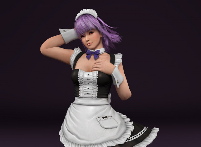 Обои картинки фото 3д графика, аниме , anime, фон, взгляд, девушка