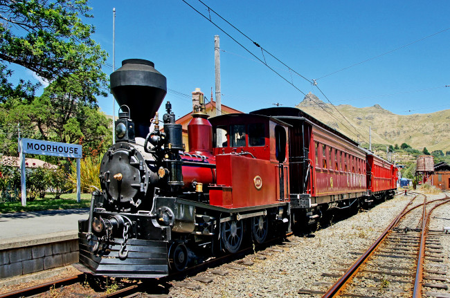 Обои картинки фото техника, паровозы, железная, дорога, рельсы, паровоз