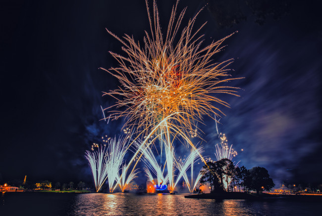 Обои картинки фото разное, салюты,  фейерверки, фейерверк, ночь