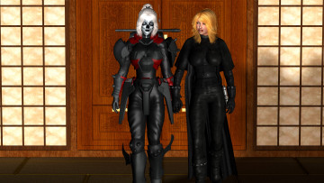 Картинка 3д+графика фантазия+ fantasy девушки фон взгляд