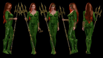 Картинка 3д+графика фантазия+ fantasy взгляд фон девушки