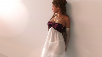 Картинка 3д+графика люди+ people фон взгляд девушка