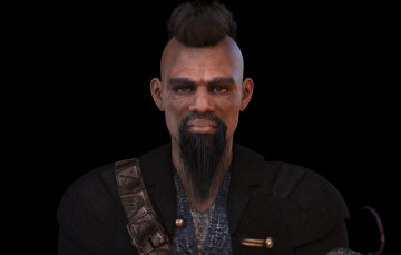 Картинка 3д+графика люди+ people мужчина взгляд фон