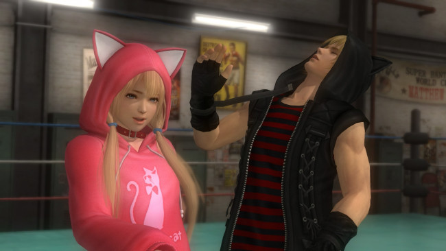 Обои картинки фото 3д графика, аниме , anime, девушка, парень, фон, взгляд