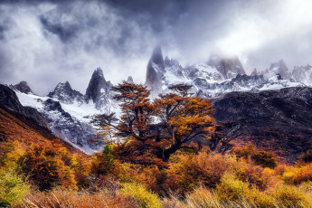 Картинка природа горы простор