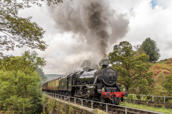 Картинка техника паровозы локомотив состав