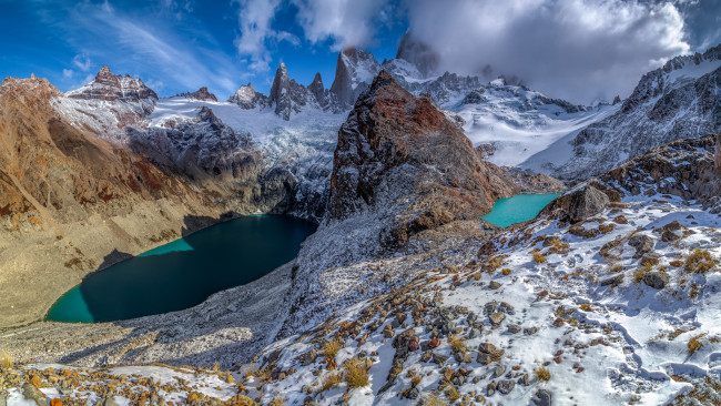 Обои картинки фото природа, горы, простор