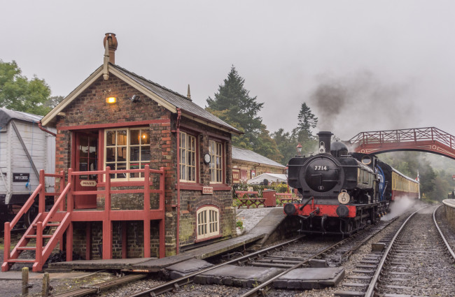 Обои картинки фото техника, паровозы, состав, локомотив