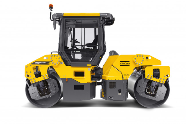 Обои картинки фото техника, катки, atlas, copco