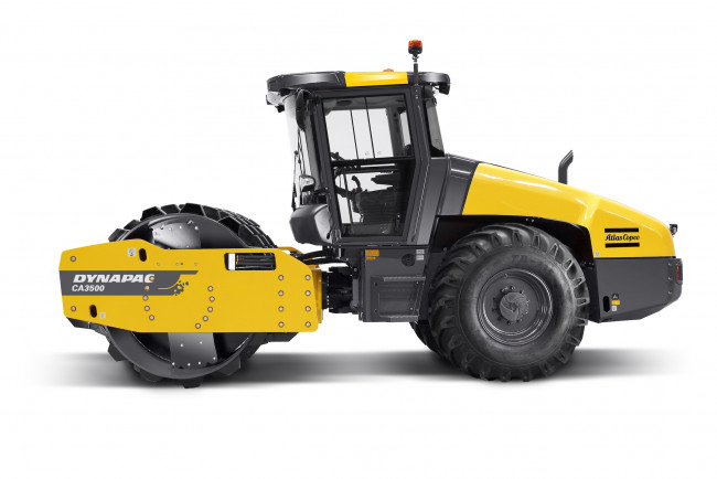 Обои картинки фото техника, катки, atlas, copco