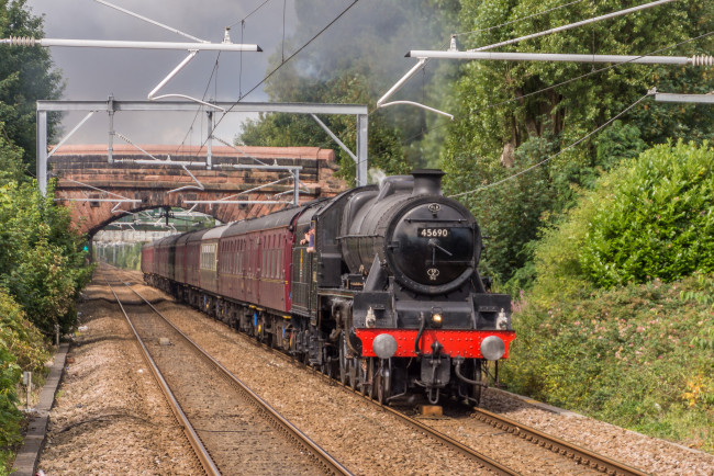 Обои картинки фото техника, паровозы, состав, локомотив