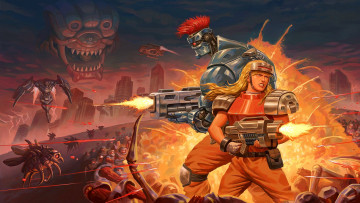 Картинка blazing+chrome видео+игры ---другое blazing chrome