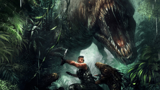 Обои картинки фото видео игры, turok