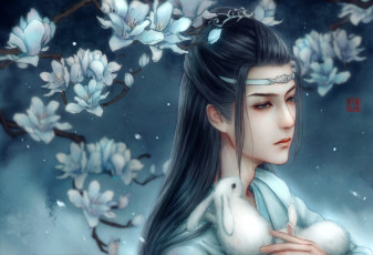 Картинка 35199 29916 27713 19981 25918 31958 рисованное кино +мультфильмы the untamed неукротимый повелитель чэньцин мосян тунсю mo dao zu shi магистр дьявольского культа