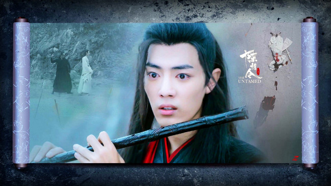 Обои картинки фото кино фильмы, the untamed, вэй, усянь, флейта