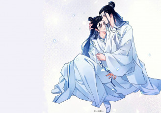 Картинка аниме mo+dao+zu+shi лань ванцзи вэй усянь