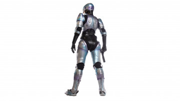 Картинка фэнтези роботы +киборги +механизмы robocop робокоп робот полицейский