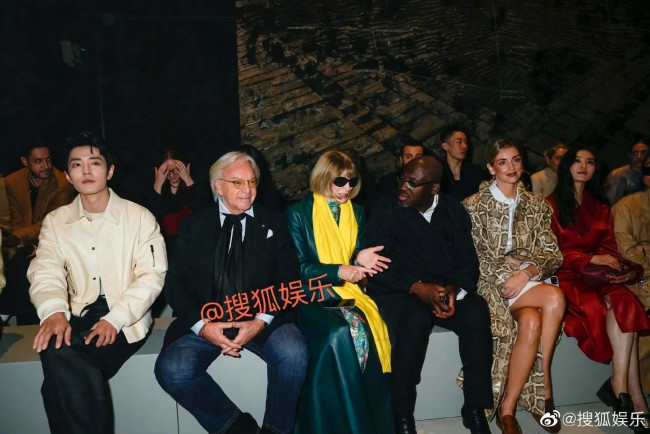 Обои картинки фото разное, знаменитости, сяо, чжань, люди, звезды, показ