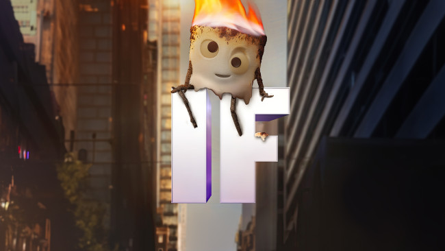 Обои картинки фото if ,  2024 , кино фильмы, if, воображаемые, друзья, фэнтези, драма, комедия, семейный, oзвучка, john, кrasinski, marshmallow