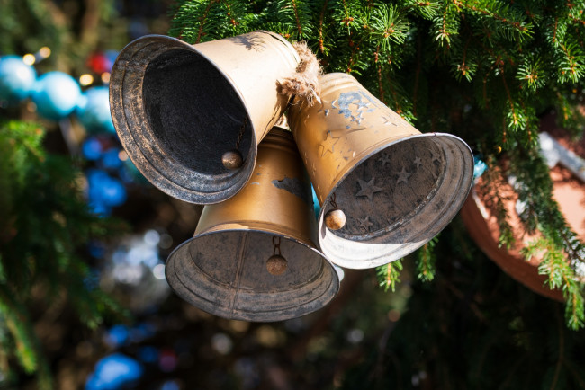 Обои картинки фото праздничные, колокольчики