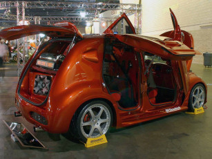 обоя chrysler, pt, cruiser, tuning, автомобили