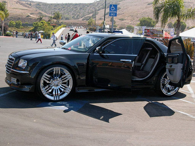 Обои картинки фото chrysler, 300c, tuning, автомобили