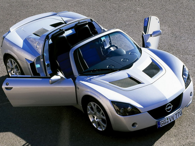 Обои картинки фото opel, speedster, автомобили