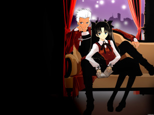 Картинка аниме fate stay night