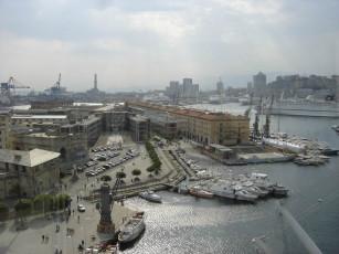 Картинка genova корабли порты причалы