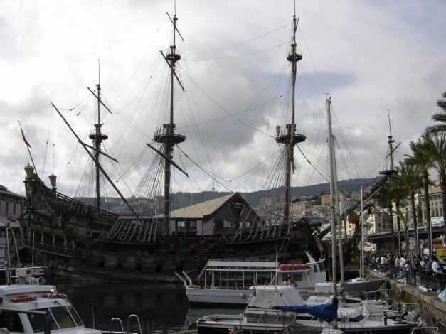 Обои картинки фото память, старине, корабли, фрегаты