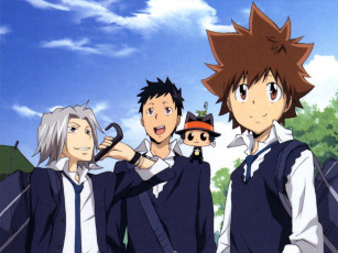 Картинка аниме katekyo hitman reborn