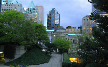 Картинка города здания дома