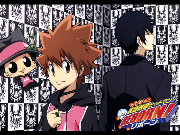 Обои картинки фото аниме, katekyo, hitman, reborn