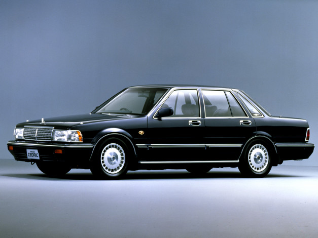 Обои картинки фото nissan, cedric, sedan, автомобили, datsun
