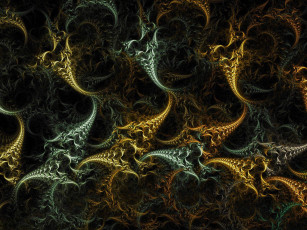 Картинка 3д графика fractal фракталы цвета фон узор