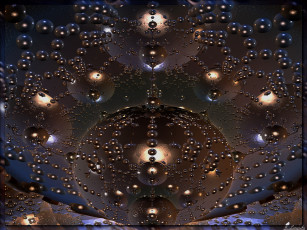 Картинка 3д графика fractal фракталы фон цвет линии узор