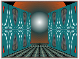 Картинка 3д графика fractal фракталы узор цвета фон