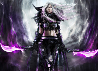 Картинка 3д графика elves эльфы эльф девушка оружие