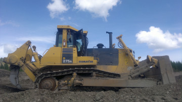 Картинка komatsu d275a техника бульдозеры трактор бульдозер