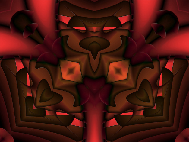 Обои картинки фото 3д, графика, fractal, фракталы, цвет, линии, узор, фон