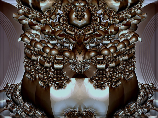 Обои картинки фото 3д, графика, fractal, фракталы, фон, линии, узор, цвет