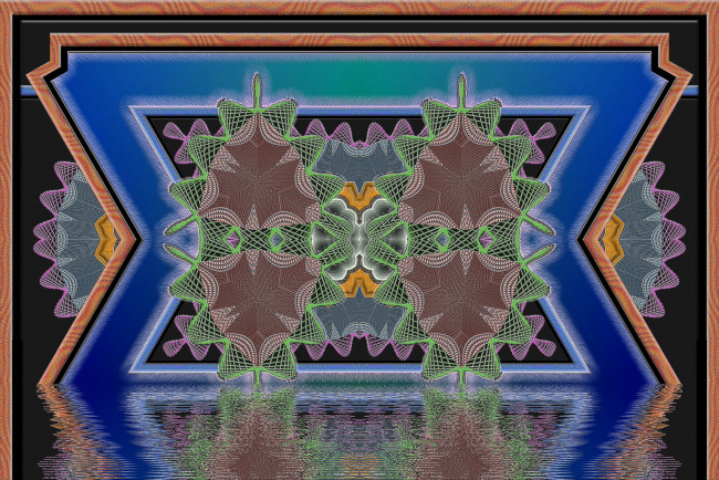 Обои картинки фото 3д, графика, fractal, фракталы, узор, цвета, фон