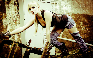 Картинка -Unsort+Блондинки девушки unsort блондинки перчатки сапоги