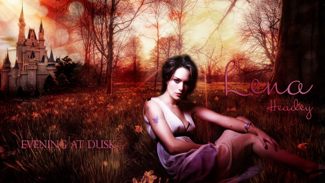 Обои картинки фото Lena Headey, девушки